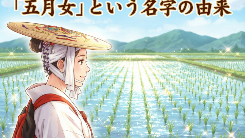 五月女　由来　曳家